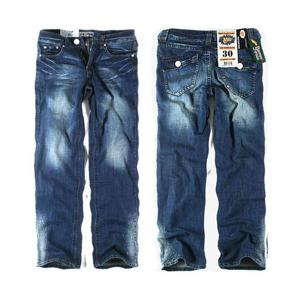 남자 빈티지 청바지 구제진 중년남성