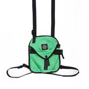 스톤아일랜드 와펜 패치 트윌 크로스 벨트백 GREEN 751591374 V0777
