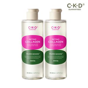 CKD 레티노콜라겐 저분자300 결 토너 250ml 대용량 2개