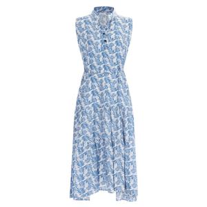 샵앤) 나시리프 차이나카라 민소매 롱원피스 PIC-WDR-12069-블루