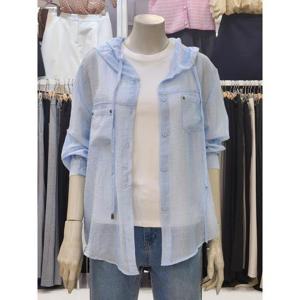 SOUP 세이브존07 여성 포켓 후드넥 블라우스 OA8LST6