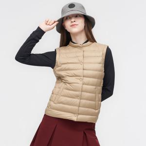 [링스] [베이직라인] 여성 퍼포 경량 구스 베스트 L21D3JV352_BG