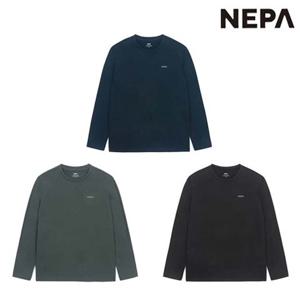 [네파]7KE5300 공용 가을 겨울 등산 캠핑 이너 겸용 긴팔 라운드 2팩 티셔츠 세트