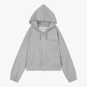 USALL HC29 크롭 후드 집업 ULJM24S51