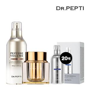 닥터펩티 인텐시브크림 1개+리프팅 프로 에센스 100ml 1개+파우치20매