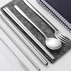 [프로셀러] 수저 수저세트 다크그레이 커트러리 휴대용 6p세트