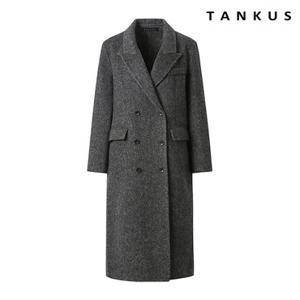 [백화점]탱커스 모던더블카라 울 롱코트 (TW4CT003L0)