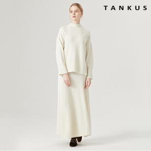 [탱커스]반폴라 플레어스커트셋업 (TW4OP006L0)