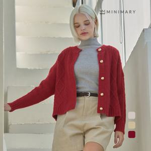 [미니마리][미니마리] 골드버튼라운드가디건 (MM43CD10)