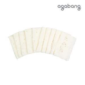 아가방 TC01 새싹오가닉 손수건10P(CREAM)_ 01P085101