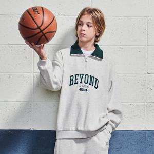 [에꼴리에] 남자 겨울이월 사카리바 반집업 배색 카라티(24D5733)