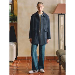 [올리브데올리브]울혼방 트윌 하프 맥코트(OW4WHA55)