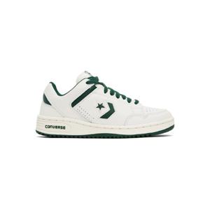 25 FW 컨버스 남성 오프 화이트   그린 웨폰 로우탑 스니커즈 251799M237043