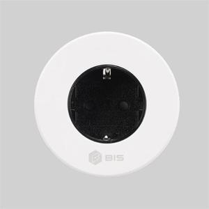 빌트인 가구 매입콘센트 BIS-W401 원형 화이트