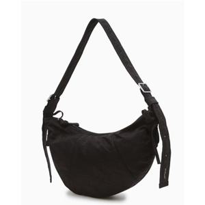 [JILLSTUART ACC] [보우백] 블랙 나일론 발레 무드 리본 포인트 호보크로스백 JABA4F251BK