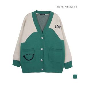 [미니마리][미니마리] 스마일배색가디건 (MM44CD10)