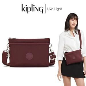 [키플링]크로스백 RIRI L 리리 L  딥 오베르진 KNCBS47 DEAB