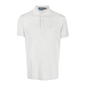 랄프로렌 그레이 헤더 클래식 로고 폴로 셔츠 710909888002 GRE