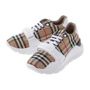 [버버리] 남성 빈티지 사이클 스웨이드  스니커 8048577 MF TNR NEW REGIS M CHK A7028