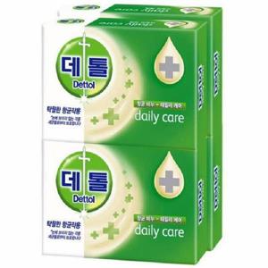 데톨 항균비누(3+1/데일리케어/100g)