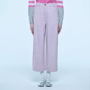 배기핏 컬러 데님 팬츠 (UFKWBP18FN-PINK)