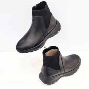 [탠디]여성캐주얼시보리통굽부츠  X24503E_GN