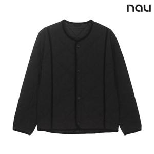 나우  (1NUPDW4902_BK) U코지퀼팅패딩가디건 BLACK