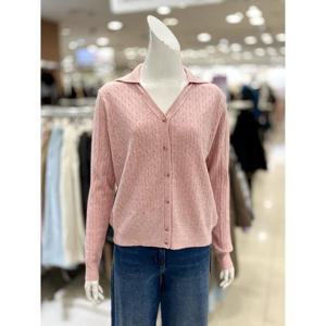 소고 세이브존01 카라넥 꽈배기 니트 가디건 AL1WA09