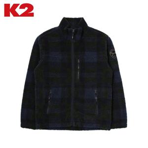 [K2] 남성 비숑 체크 플리스 자켓 네이비 KMU23160 N4