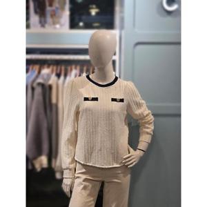 클리지 세이브존03 클리지 라운드넥 블라우스 AGCP2WBL16A