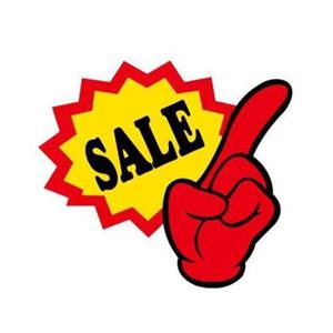 POP카드 PC9027 SALE톱니손(5개입)광고홍보용카드