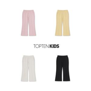 [탑텐키즈]MKF1PT2101 여아) 테리 부츠컷 스웨트팬츠