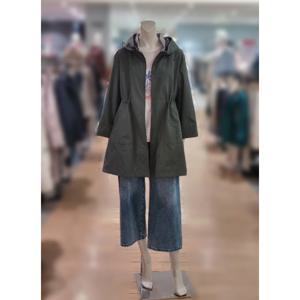 [트리아나] 소고 반후드 트렌치코트TK1YA06