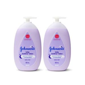 존슨즈 베드타임 베이비 로션 500ml x 2개