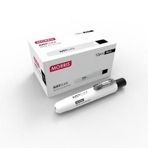 저스트클릭 화이트보드마카M2 흑색 2.0mm 모리스