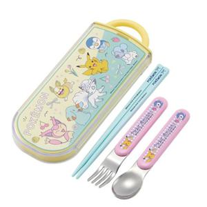 포켓몬 뉴레트로 슬라이드 트리오세트 수저 숟가락 젓가락 소음방지수저 아이수저 어린이수저 캐릭터수저