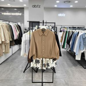 [ab.f.z]AFZ5HUZ2/여름 칠부 나그랑 숏 셔츠형 루주핏 자켓_IC