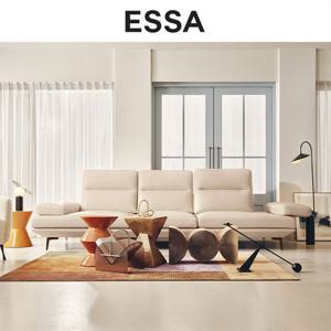 [에싸] 프레소 3.5인 스윙기능 론도 소가죽 소파