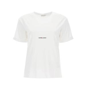 25SS 로고 프린팅 티셔츠 화이트 460876 YB2DQ 9000