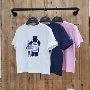 지프키즈 sh06 후로피 곰 반팔티 KQ2TSU224