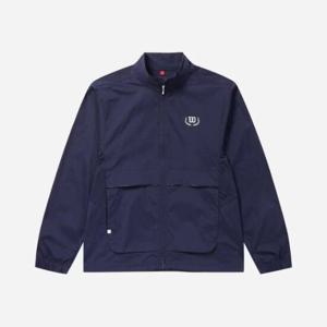 윌슨바람막이 LQC W241001TJK31-NVY 남성 헤리티지로고 바람막이 자켓