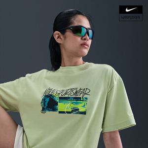 [나이키] 스포츠웨어 여성 오버사이즈 티셔츠 IB7565-343