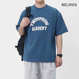 [빌리버스]빌리버스 남성 여름 프린팅 코튼 반팔 티셔츠 BRV126