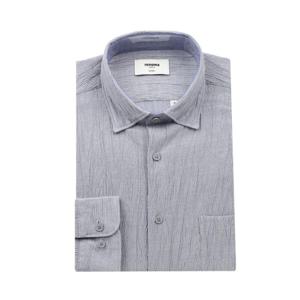 [레노마(셔츠)]고급 플리츠 서커 긴소매 일반핏 셔츠 RPSSG1005GY