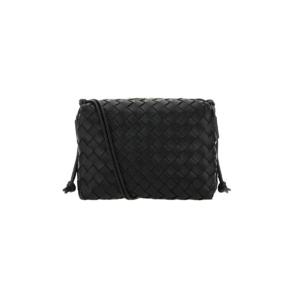 보테가 베네타 스몰 루프 카메라백 블랙 723548V1G118425