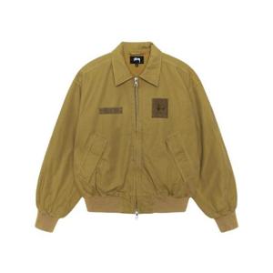 스투시 플라이트 봄버 골든 올리브 115837