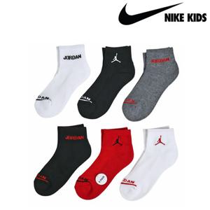 조던 레전드 앵클 삭스 6PK 세트 9-11세 N252SO442P