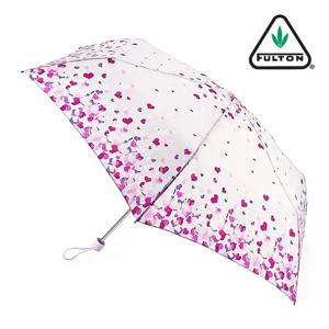 슈퍼슬림-2 엑스트라 프리티 하트 여성 수동 3단 우산 23cm 185g