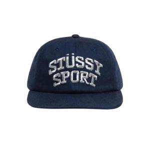 스투시 미드 뎁스 스포츠 스냅백 네이비 1311158