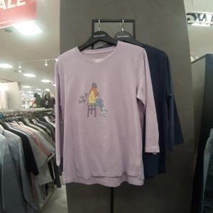 뱅뱅 HC09 여성 봄 만원의행복 7부반팔 예쁜티 NTJ259